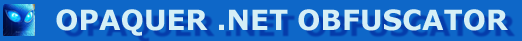 Opaquer .NET Obfuscator online help